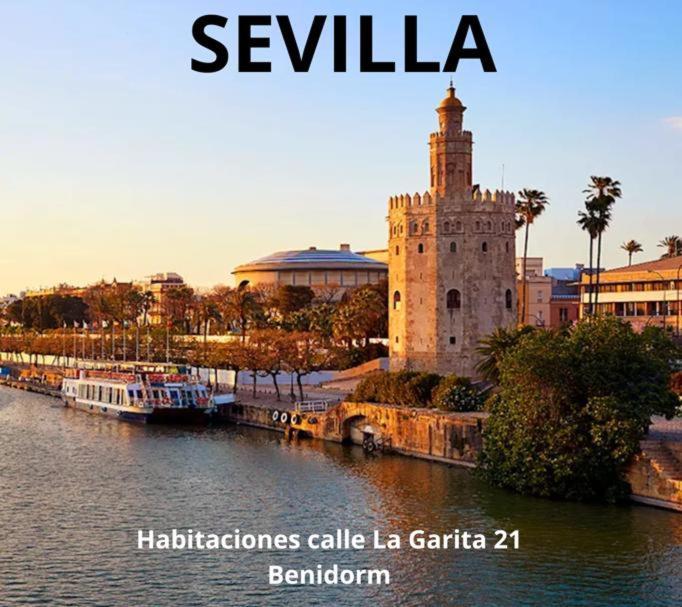Habitacion Sevilla Benidorm Exterior foto